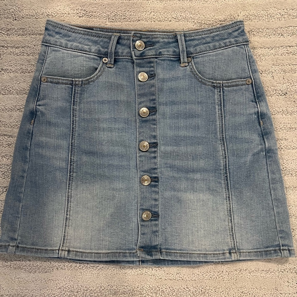 Jean skirt!!